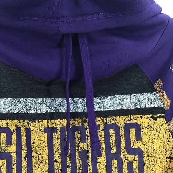 Rivalry Threads LSU Tigers Sweatshirt Hoodie - Picture 4 of 7